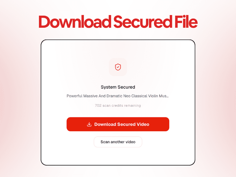 Step 3 - Download Secured